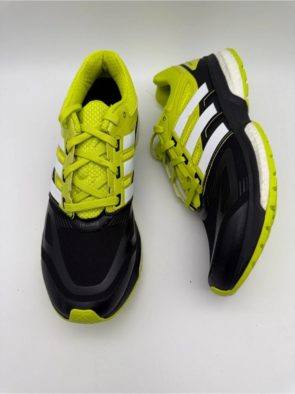 BRAND NEW RARE adidas response boost techfit m B40107 Black/Green Men’s Size 10